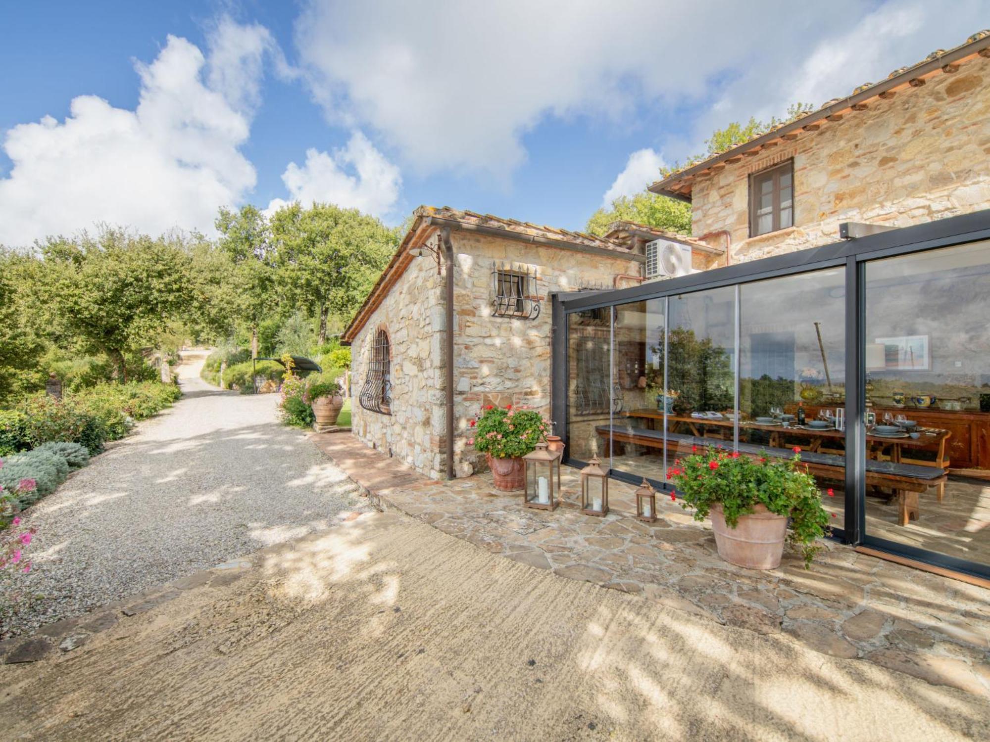 Holiday Home Casale Il Poggino By Interhome Fonterutoli Bagian luar foto