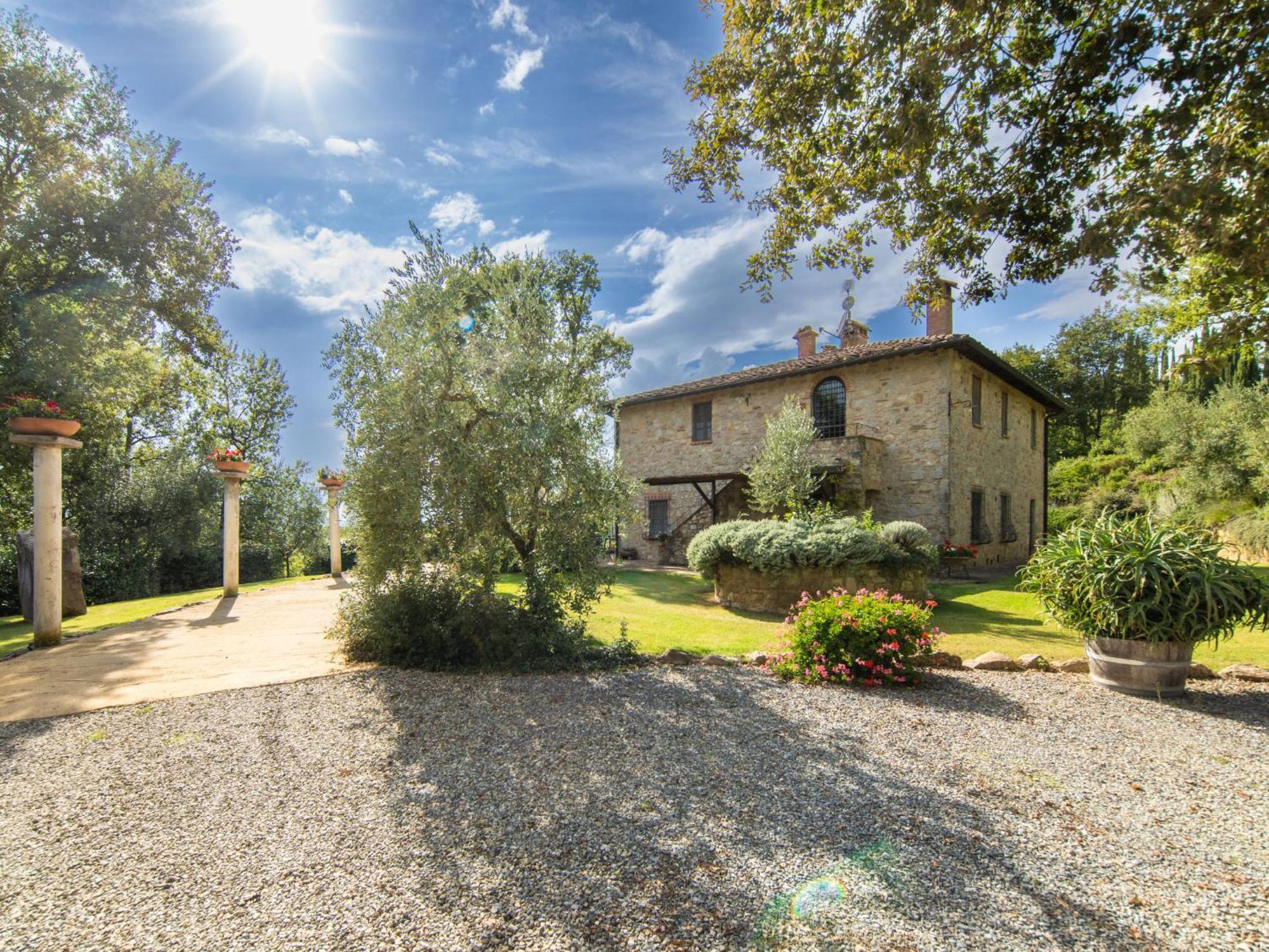 Holiday Home Casale Il Poggino By Interhome Fonterutoli Bagian luar foto