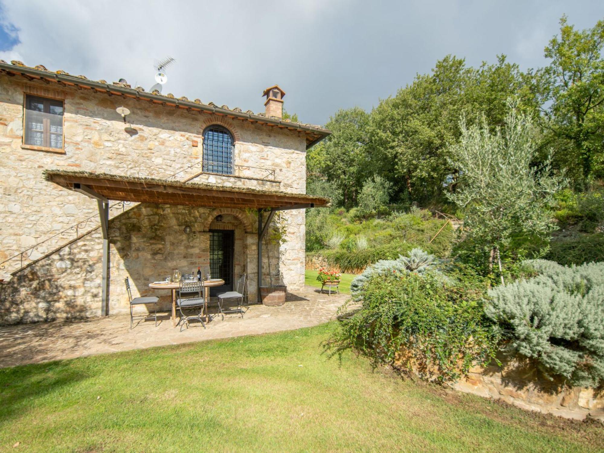 Holiday Home Casale Il Poggino By Interhome Fonterutoli Bagian luar foto