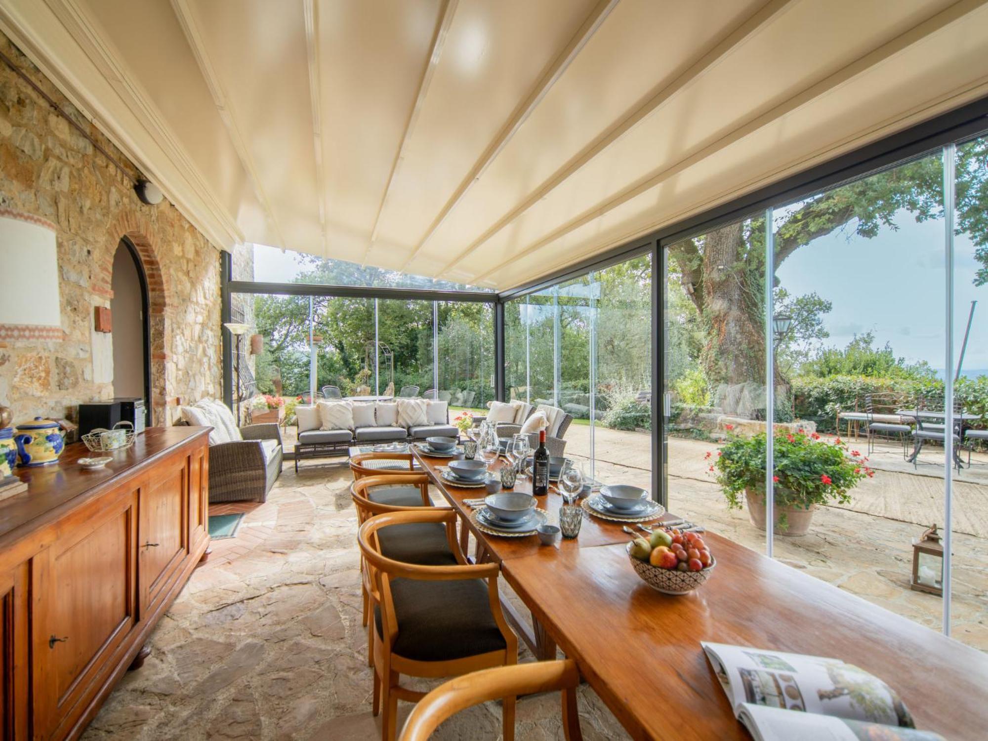 Holiday Home Casale Il Poggino By Interhome Fonterutoli Bagian luar foto